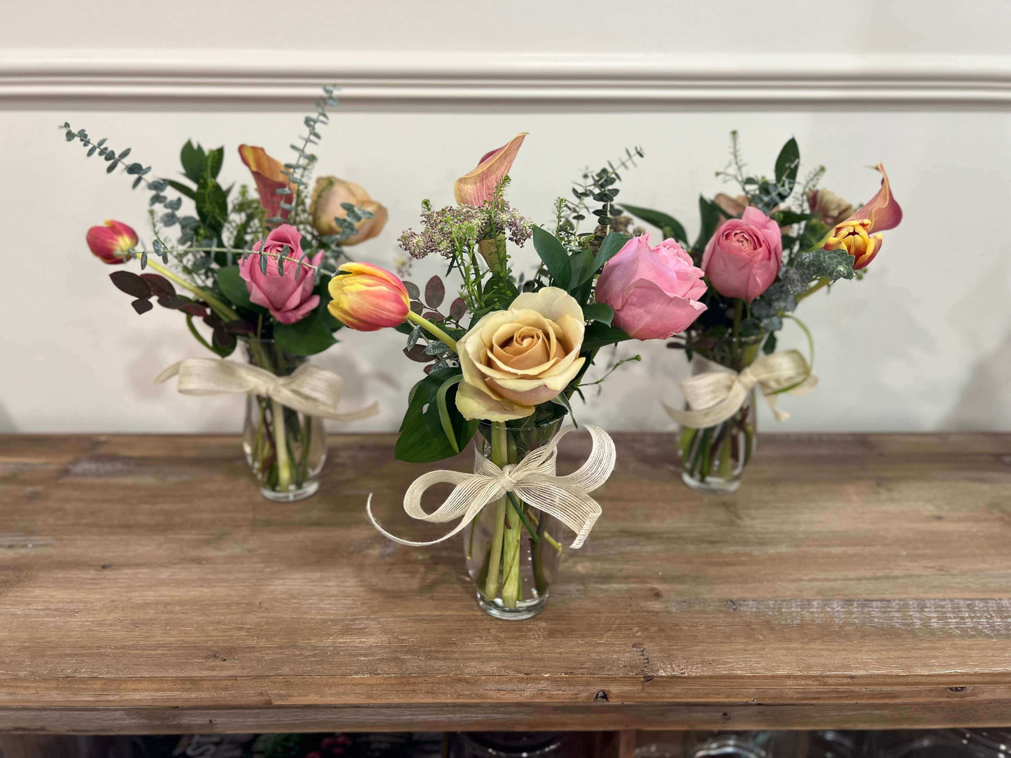 SOFT + PRETTY BUD VASES