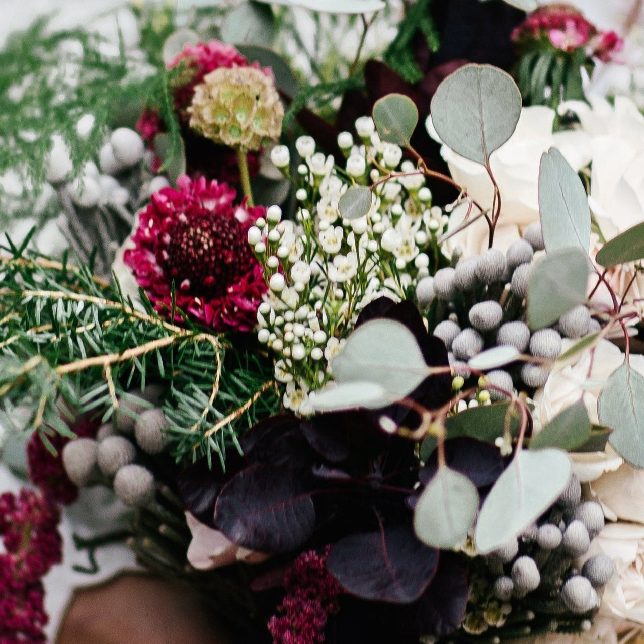 SEASONAL BRIDAL BOUQUET