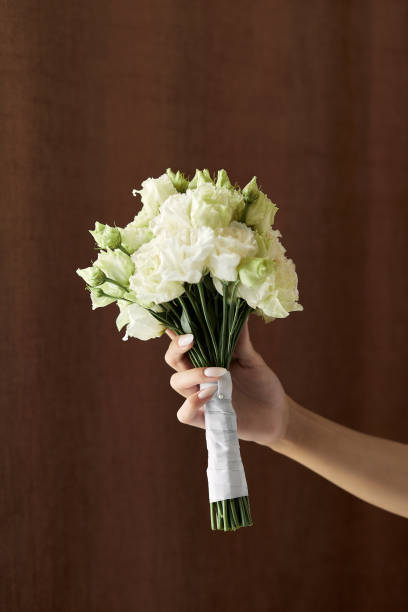 WHITE + GREEN POSY BOUQUET