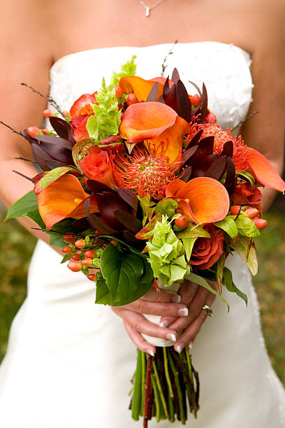 SEASONAL BRIDAL BOUQUET