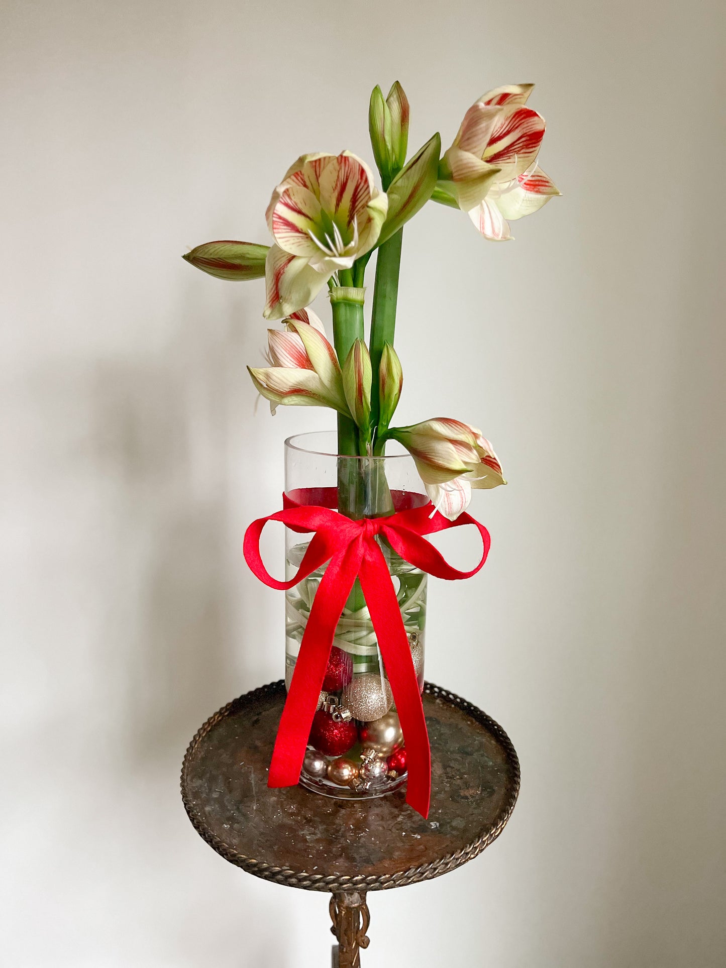 FRESH CUT AMARYLLIS ARRANGEMENT