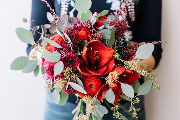 SEASONAL BRIDAL BOUQUET
